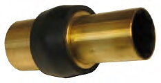 Gummilager med midja 25mm
