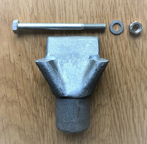1630 Vega spreader bracket/mast hound Proctor mast