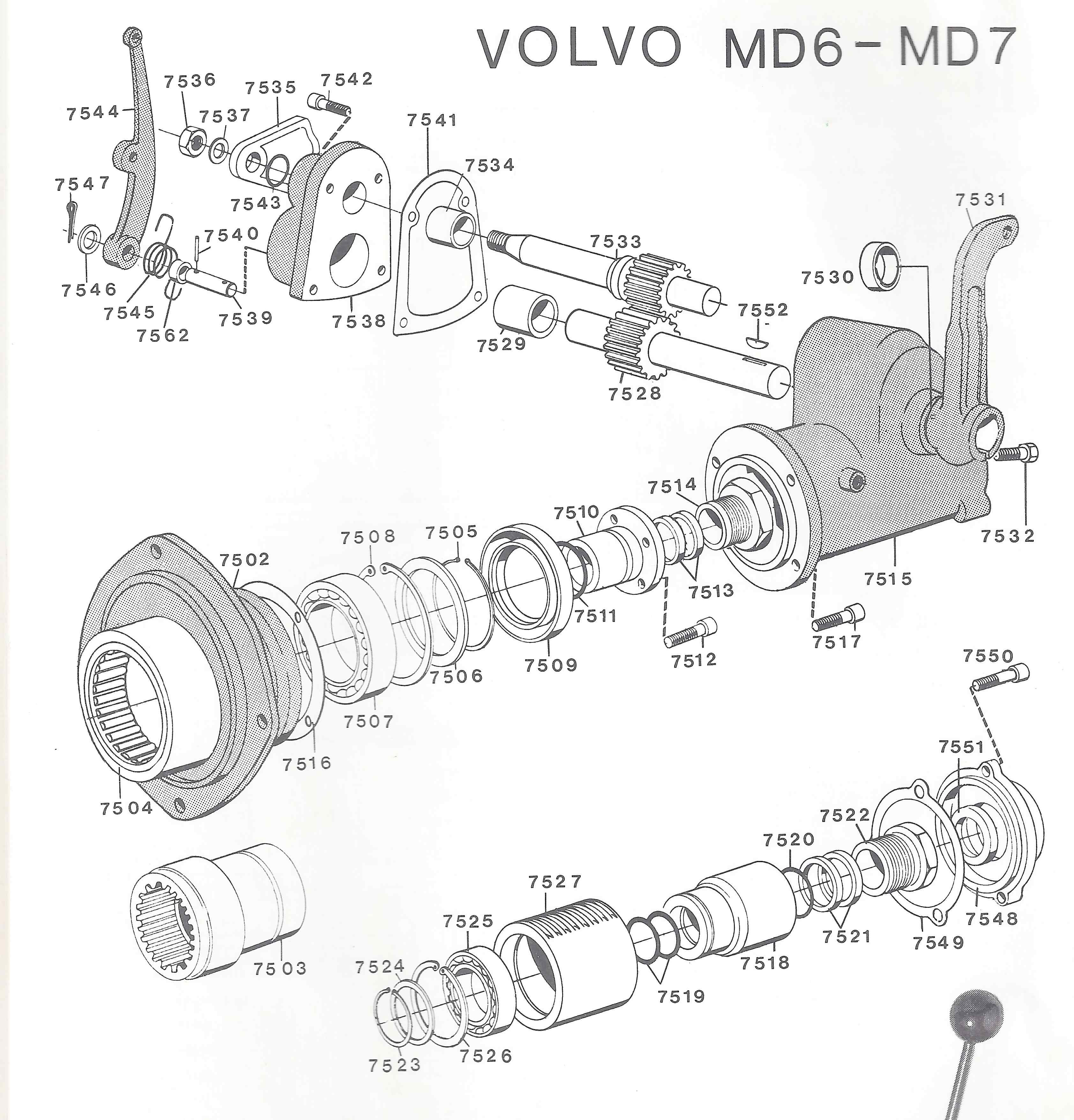 Volvo MD6-7 Kombi