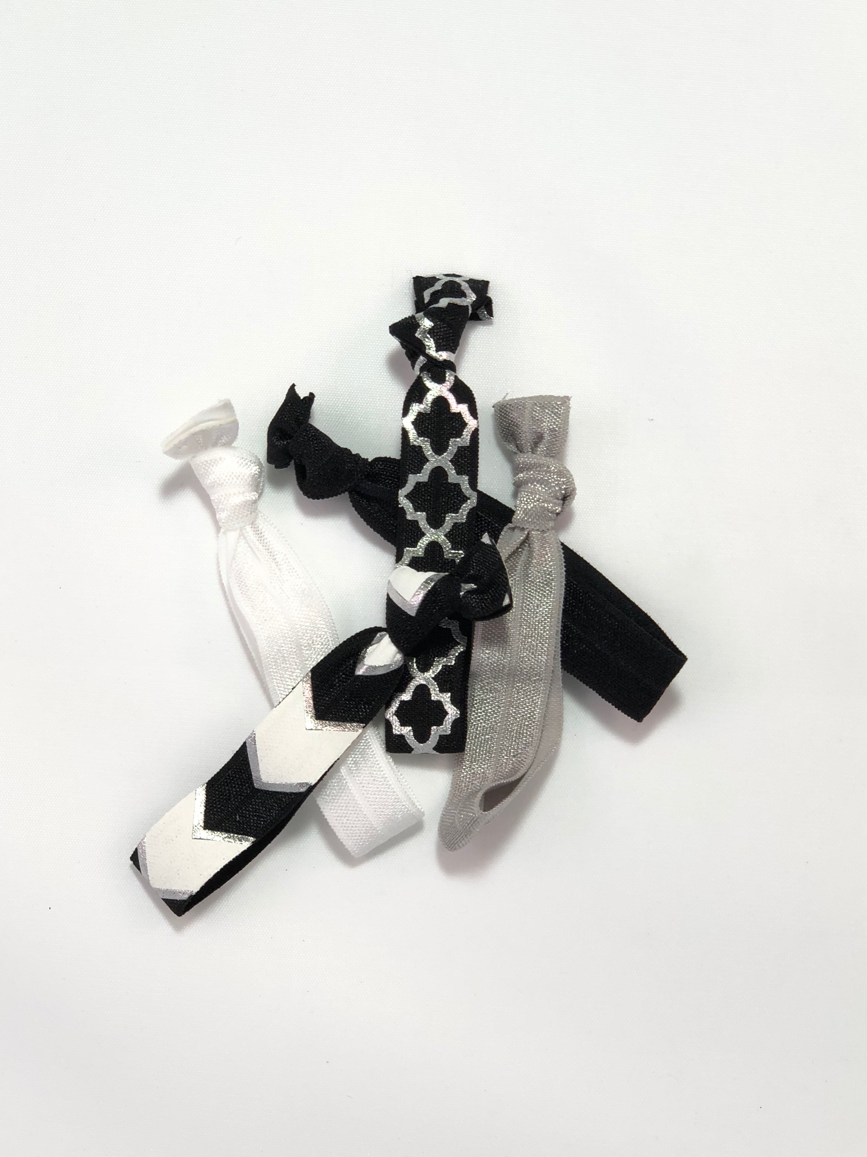Hair Ties 5 pcs Black - 2