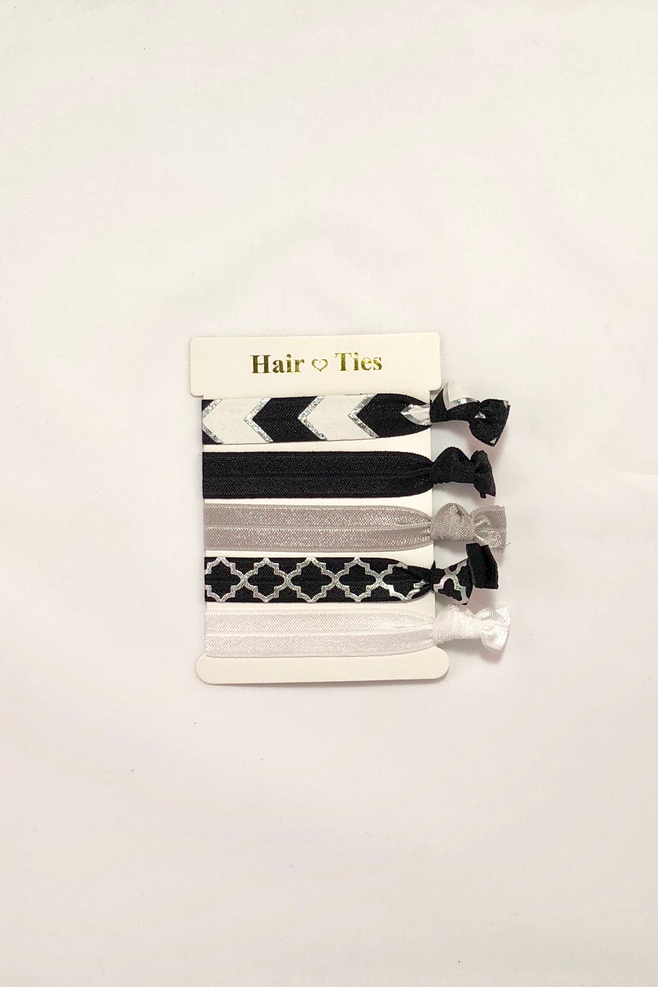 Hair Ties 5 pcs Black