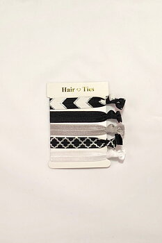 Hair Ties 5 pcs Black