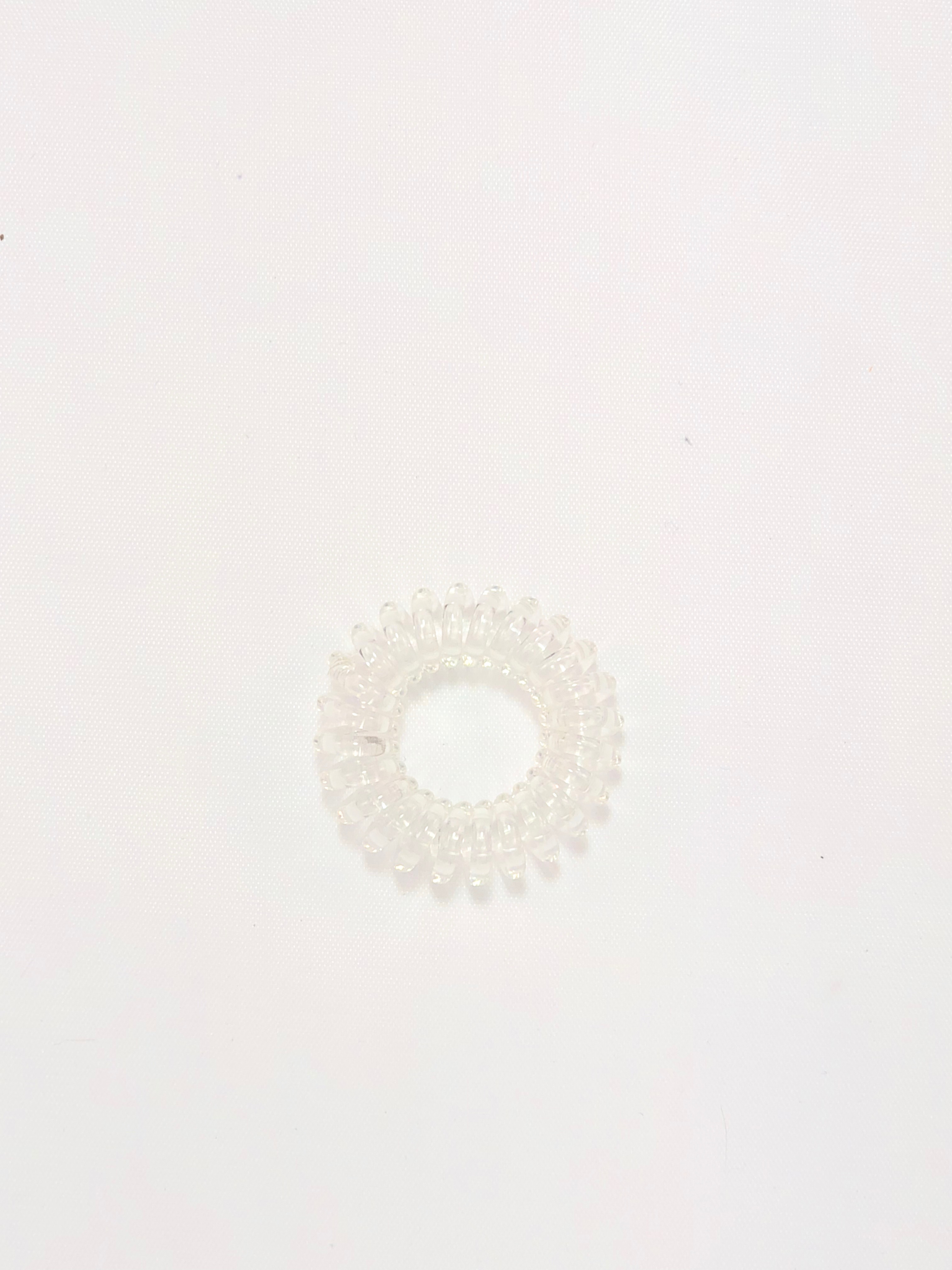 Hair Ties Telephone Wire Clear - 2