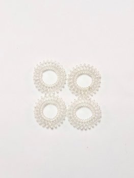 Hair Ties Telephone Wire Clear