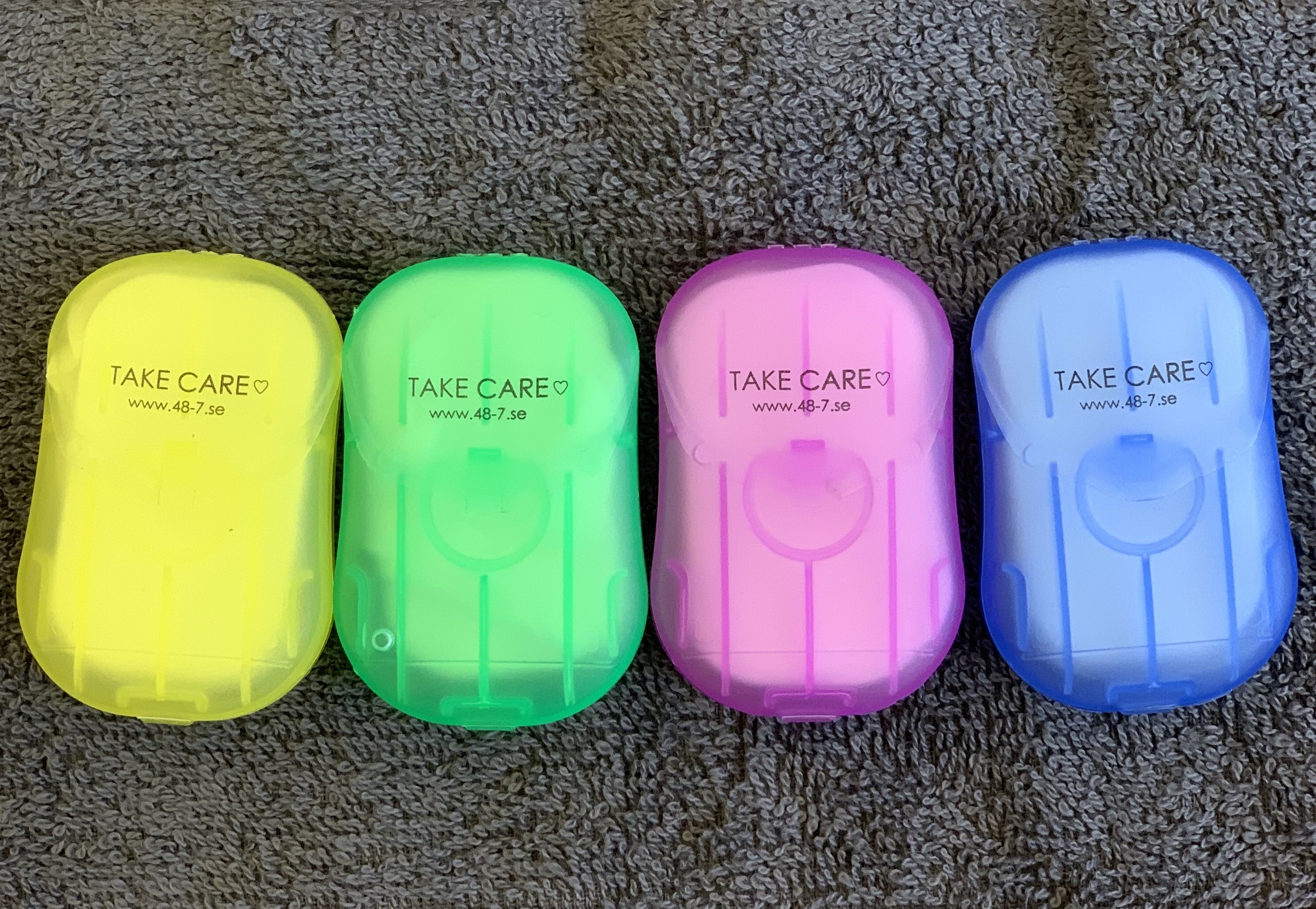 Paper blade soap 3 pairs
