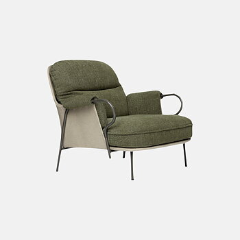 LYRA LOUNGE ARMCHAIR SAFIRE - Fogia