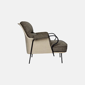 LYRA LOUNGE ARMCHAIR SAFIRE 0001 - Fogia