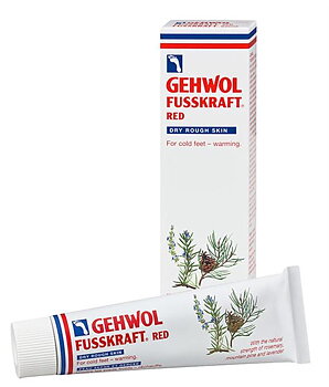 Gehwol fotkräm, Röd