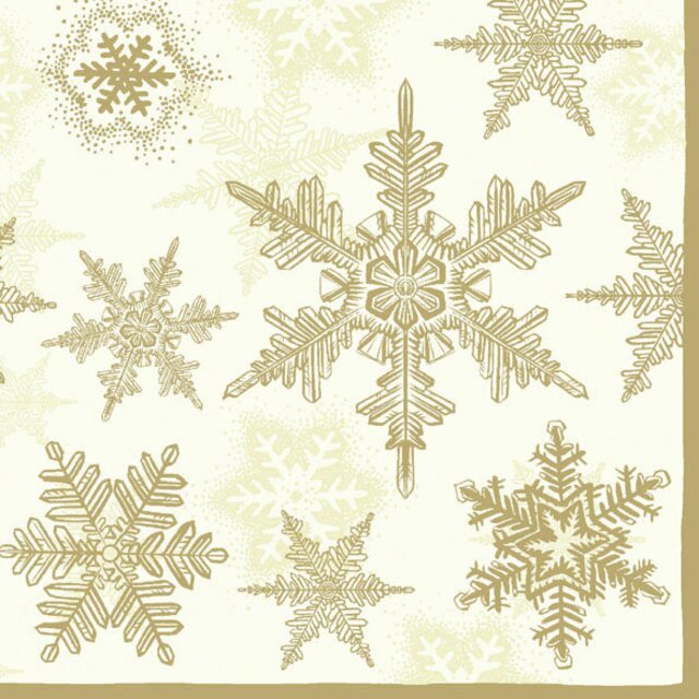Servett - Snow Crystals Gold