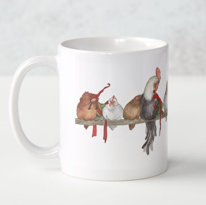 Mugg "Hönsen och Tuppen" - 2