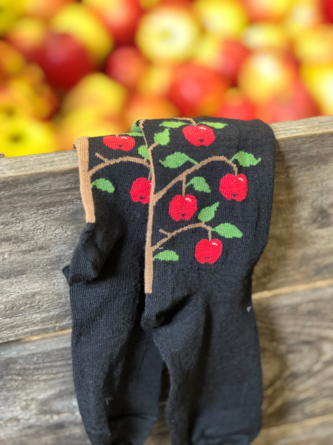 Ullstrumpa - "Appletree" ljusgrå - 3
