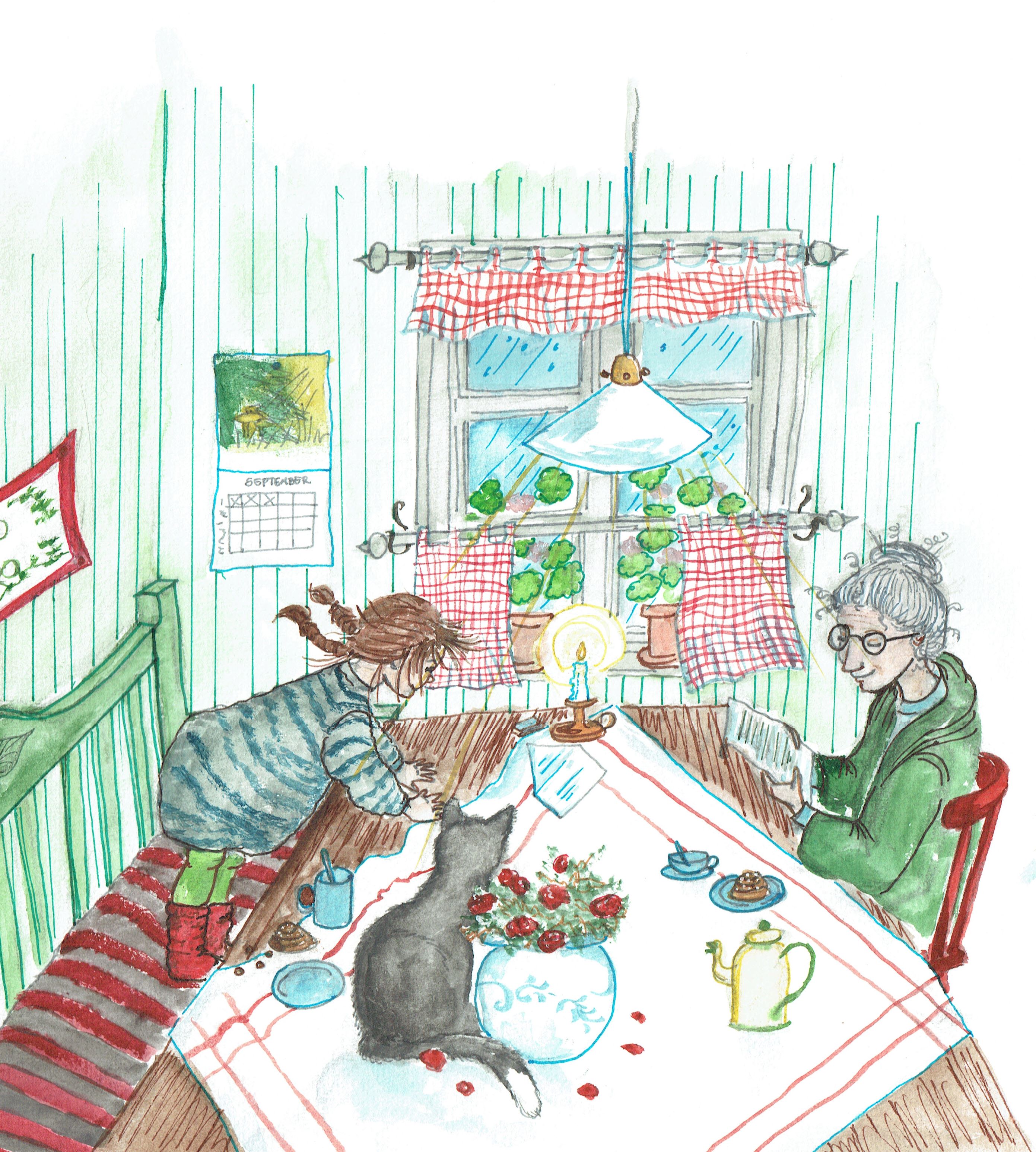 MORMOR KRUTRUT FÅR BESÖK - 3
