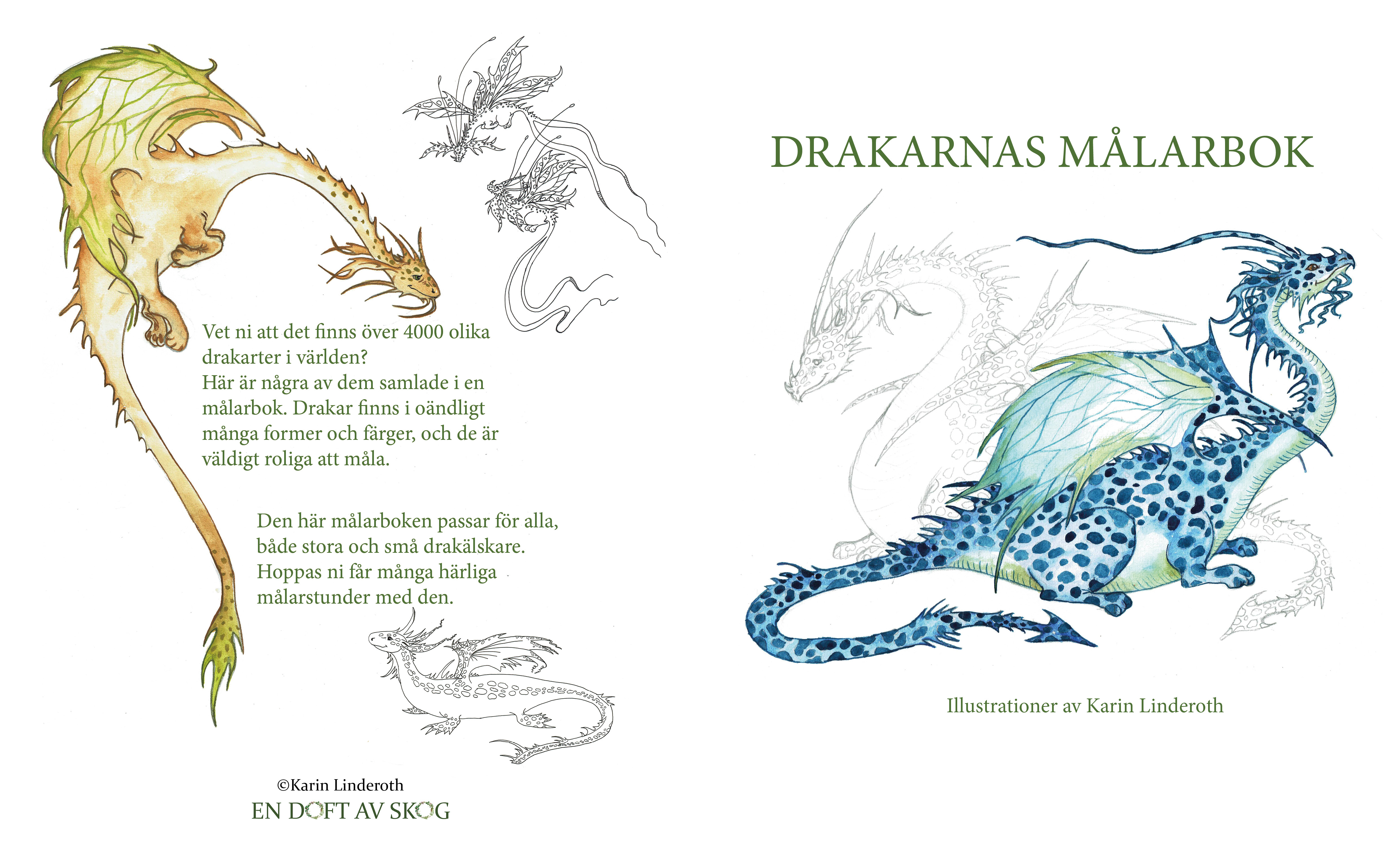 DRAKARNAS MÅLARBOK - 2