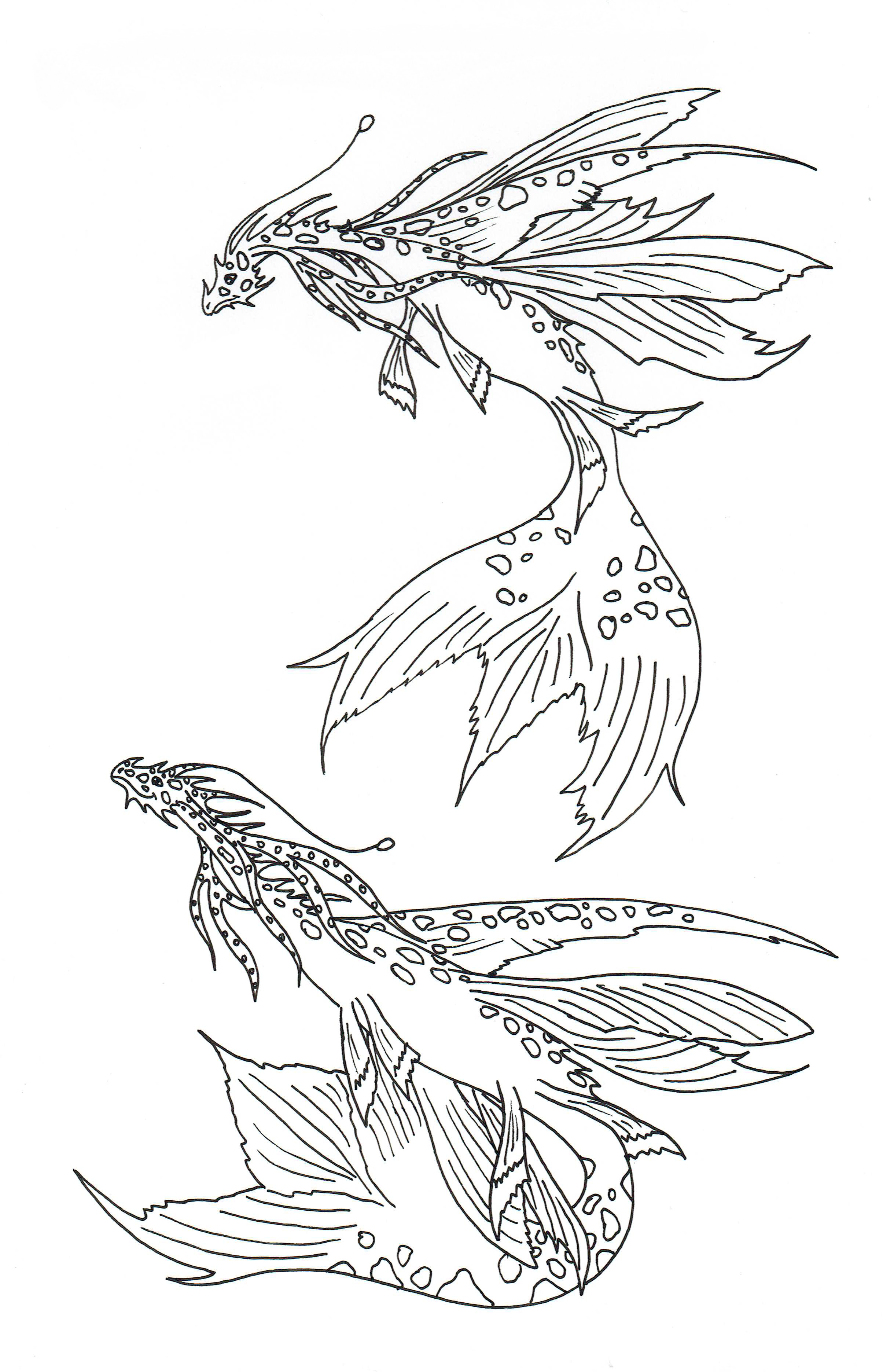 DRAKARNAS MÅLARBOK - 3