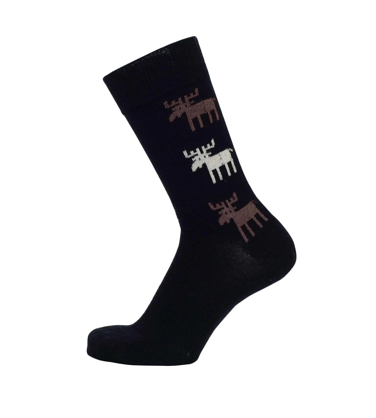 Ullstrumpa - "Moose" svart