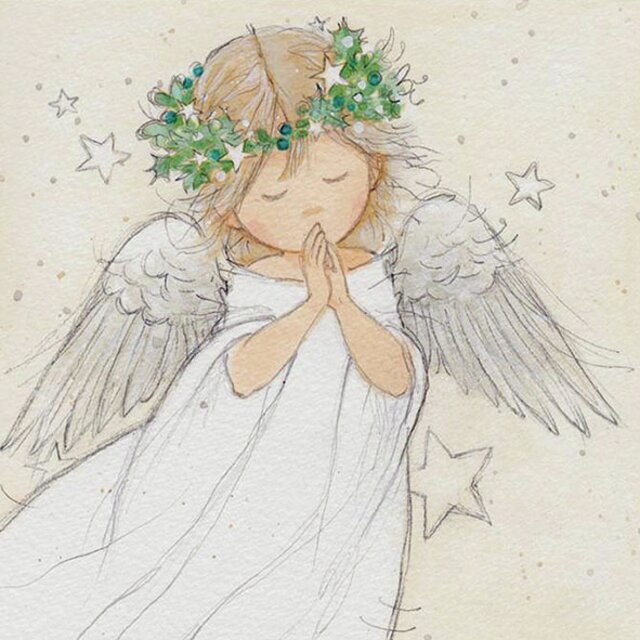 Kaffeservett - Praying Angel