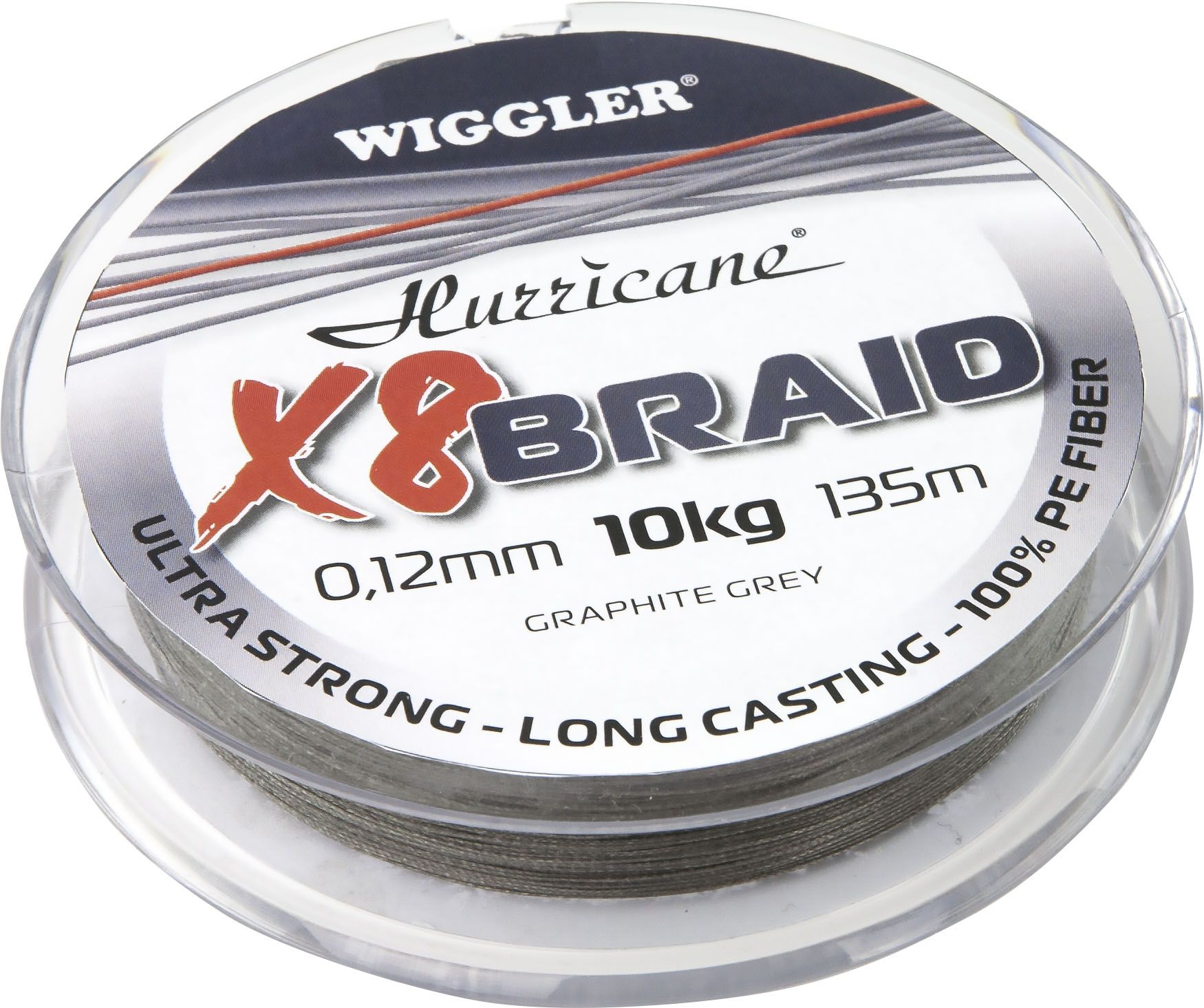 Hurricane X8 Braid Grå 135m