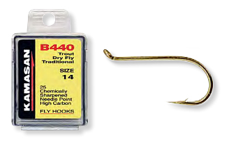 Kamasan B440 Trout Dry Fly Traditional 25-pack