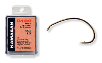 Kamasan B100 Trout Shrimp And Buzzer 25-pack
