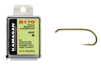 Kamasan B170 Trout Medium Traditional 25-pack