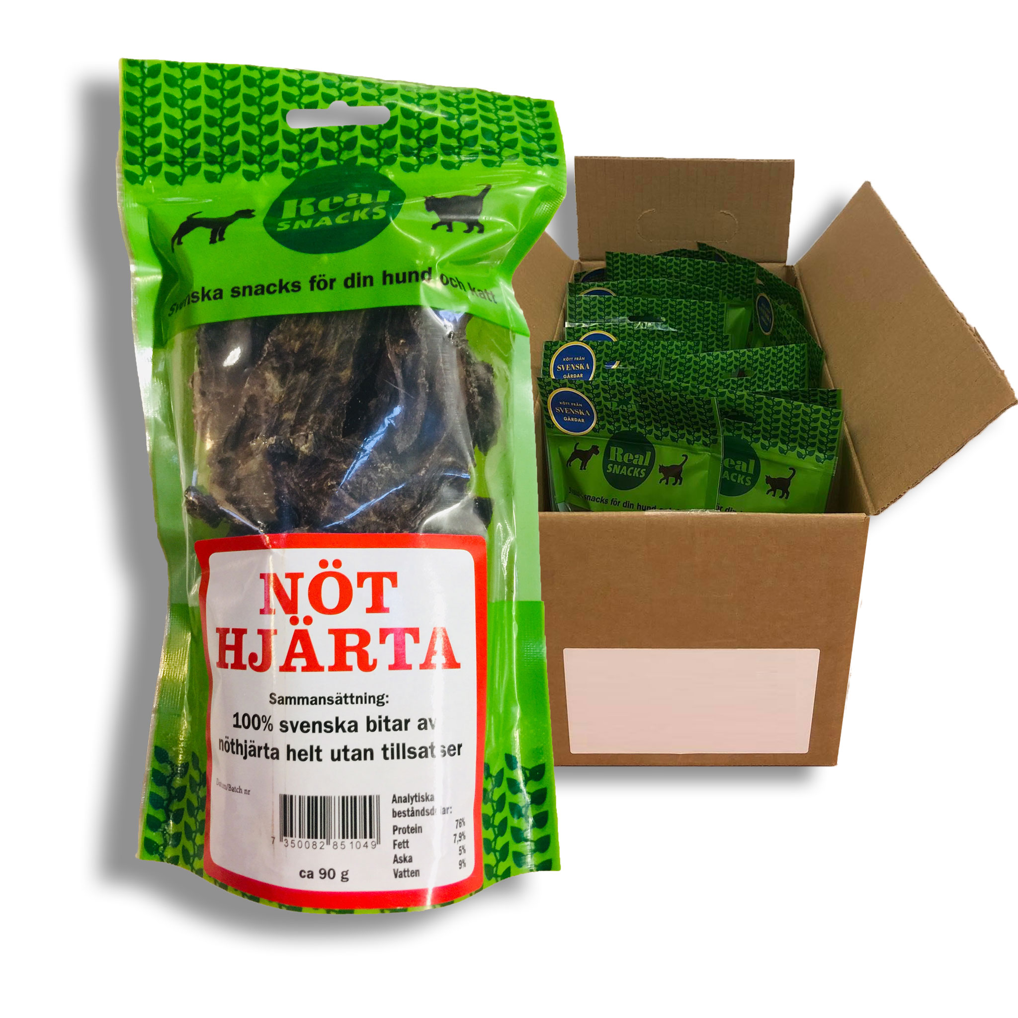 Nöthjärta 12 st x 60 g