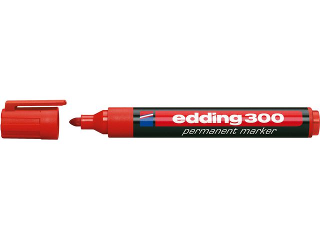 Märkpenna EDDING 300 röd - 2