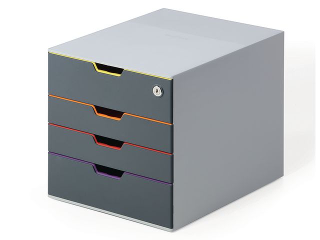 Blankettbox DURABLE varicolor med lås