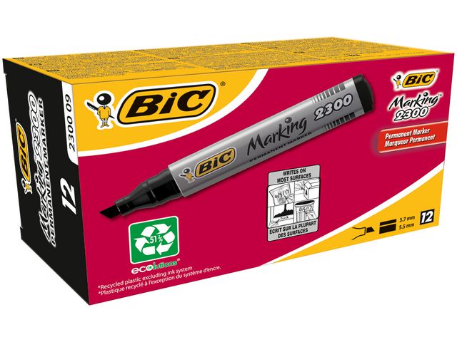 Märkpenna BIC Eco 2300 svart - 3