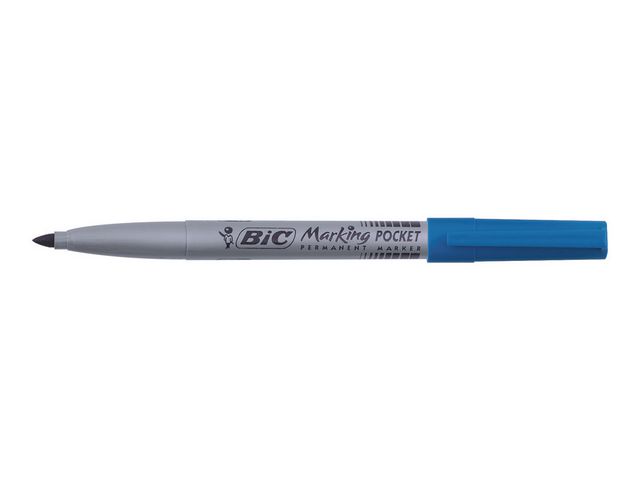 Märkpenna BIC 1445 pocket blå - 3