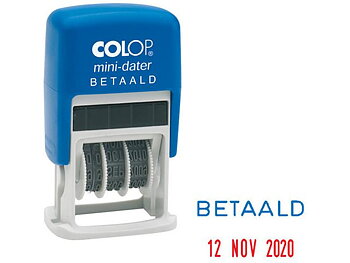 Datumstämpel COLOP Printer 160 'Betald'