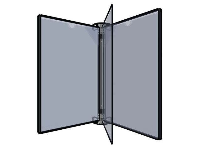 Väggställ TARIFOLD magnetisk A4 10 panel - 2