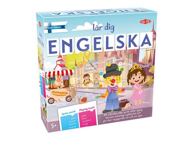 Spel Lär dig engelska