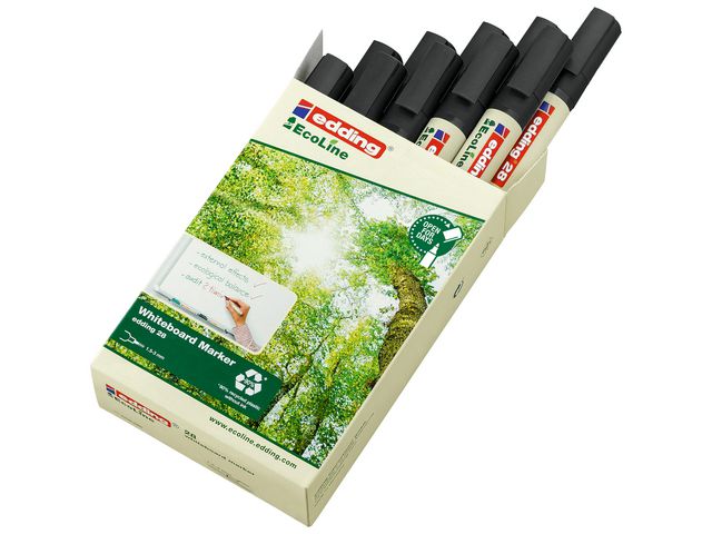 Whiteboardpenna EDDING Eco 28 svart - 2