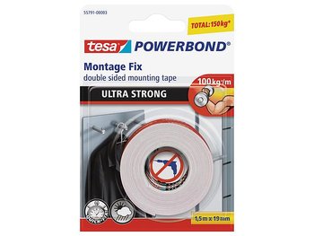 Monteringstape TESA ULTRA STRONG 1,5mx19