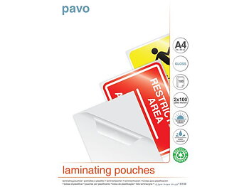 Laminat A4 100 mic klar 100/fp