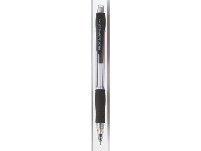 Stiftpenna PILOT Super Grip 0,5mm svart