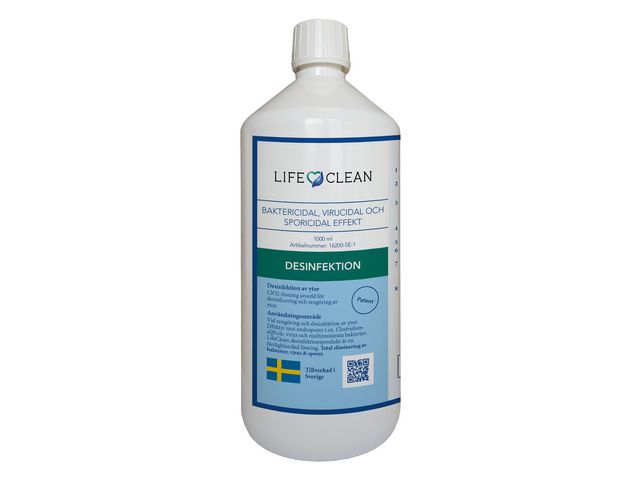 Rengöring LifeClean disinfectant 1l