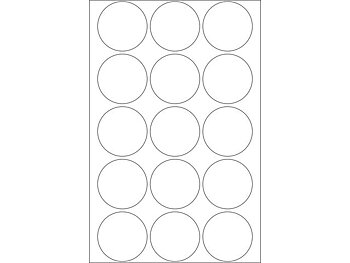Etikett HERMA Allround 32mm vit 480/FP