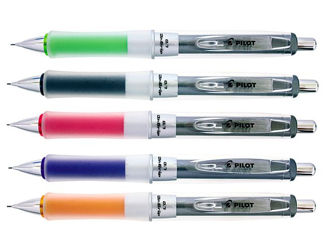 Stiftpenna PILOT Dr Grip sort.färger