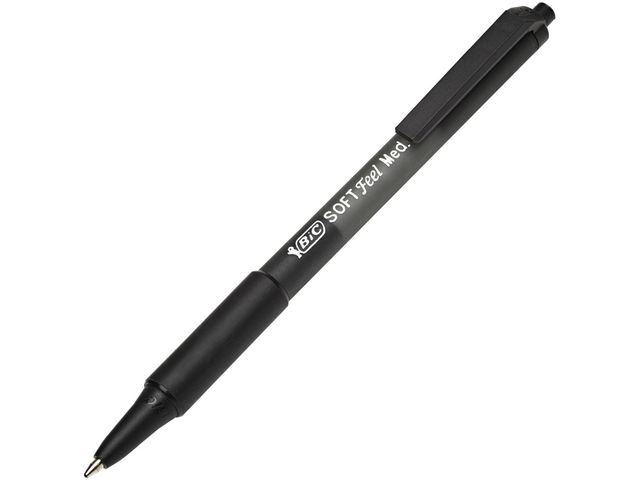 Kulpenna BIC Soft Feel Clic 1,0 svart