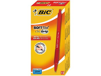 Kulpenna BIC Soft Feel Clic 1,0 röd