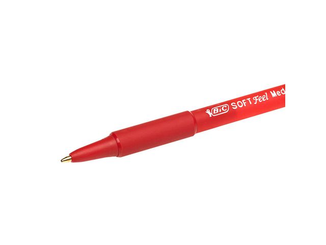 Kulpenna BIC Soft Feel Clic 1,0 röd - 4