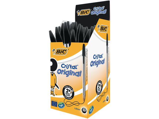 Kulpenna BIC Cristal 1,0 svart - 4