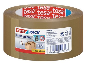 Packtejp TESA Ultra Strong 50mmx66m Brun