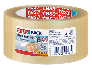 Packtejp TESA Ultra Strong 50mmx66m Tran