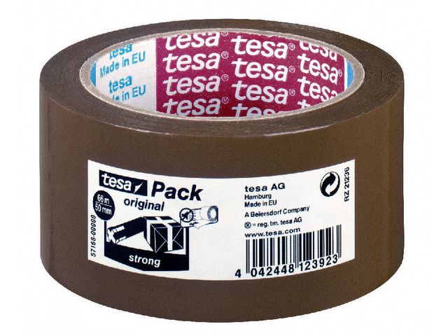 Packtejp TESA Strong 50mmx66m Brun