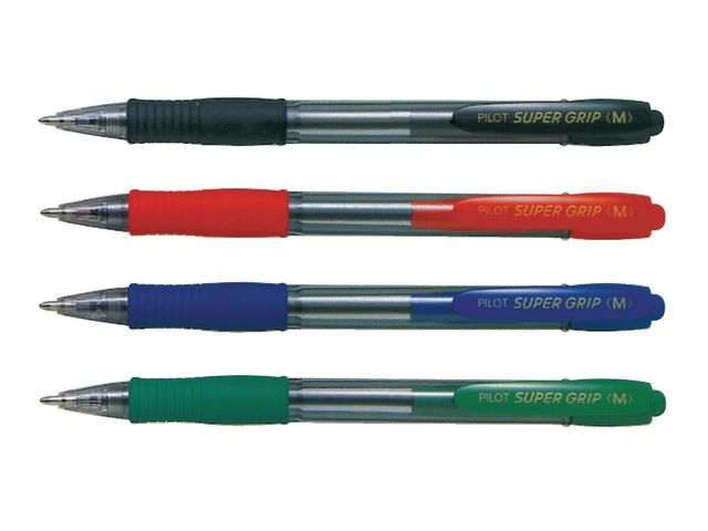 Kulpenna PILOT Super Grip med 1,0 blå - 2