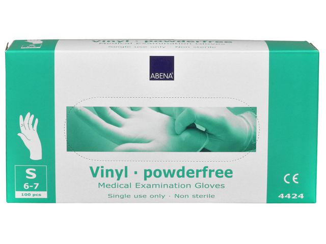 Handske vinyl puderfri S 100/fp - 2