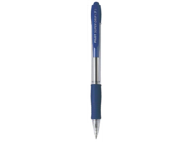 Kulpenna PILOT Super Grip fine 0,7 blå