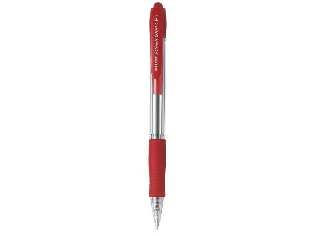 Kulpenna PILOT Super Grip fine 0,7 röd